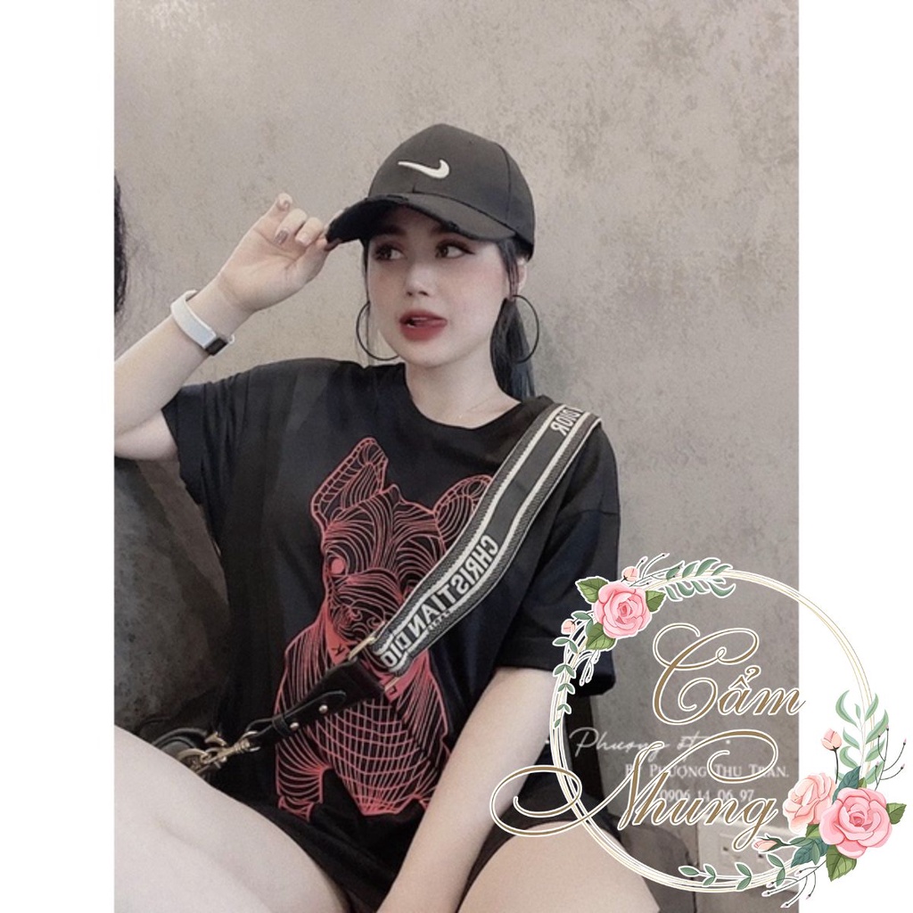 Áo Thun Tay Lỡ Cún Life Work aCAMNHUNG Áo Thun Nam Nữ Unisex Hot Hit