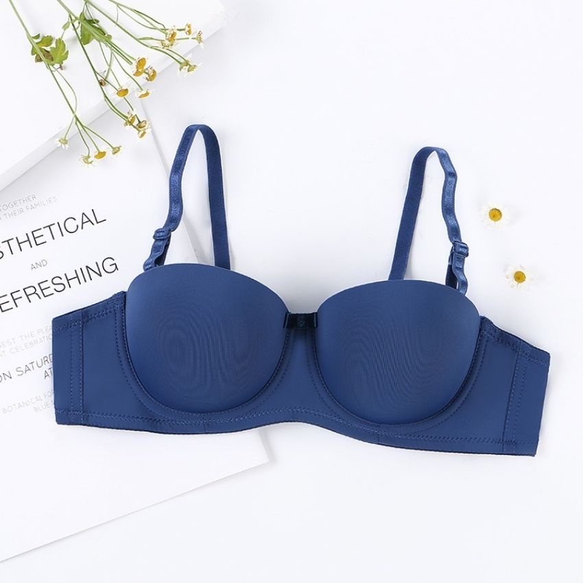 Áo ngực nữ su có gọng Cao Cấp, Áo lót không dây mút đệm vừa giúp tạo bầu ngực đầy đặn nhưng không gây ngột ngạt A2025
