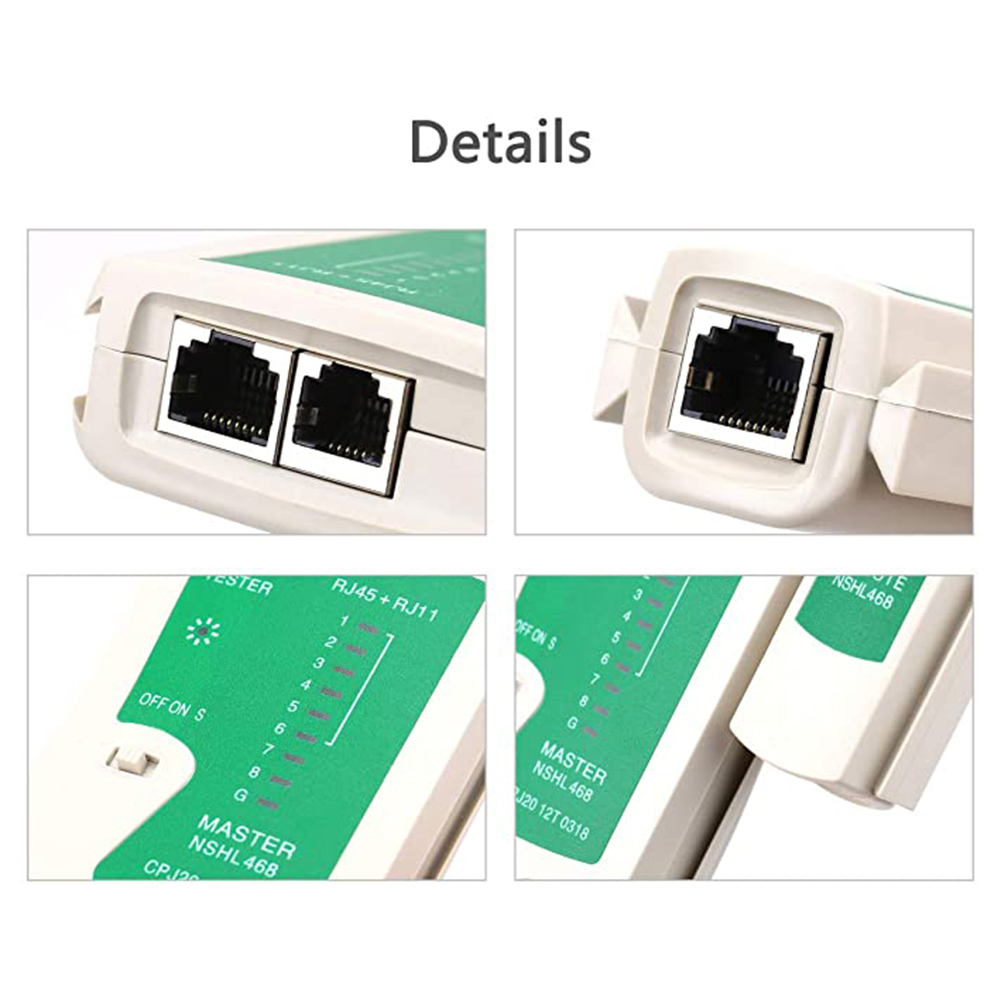 Thiết Bị Kiểm Tra Cáp Mạng Đa Năng Rj45 / Rj11