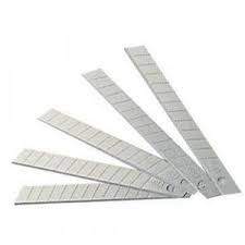 [Mã LIFEBOOK2 giảm 10% đơn 0Đ] Hộp 10 chiếc lưỡi dao rọc giấy nhỏ thép không han gỉ - 60 độ Deli-2012