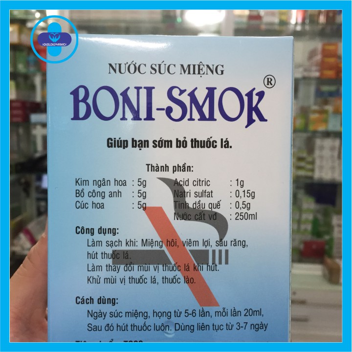 Boni-Smok Nước Súc Miệng