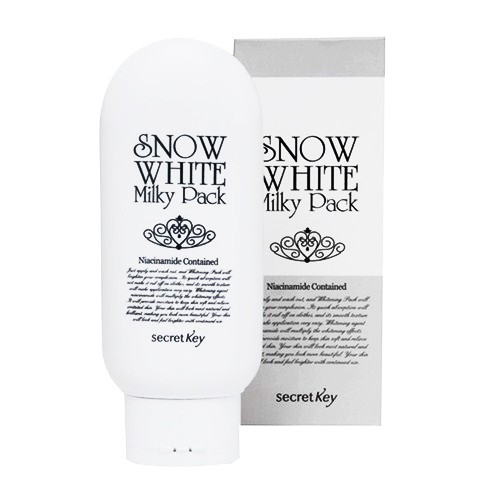 Kem tắm trắng mặt và toàn thân Snow White Milky Pack Secret Key 200g