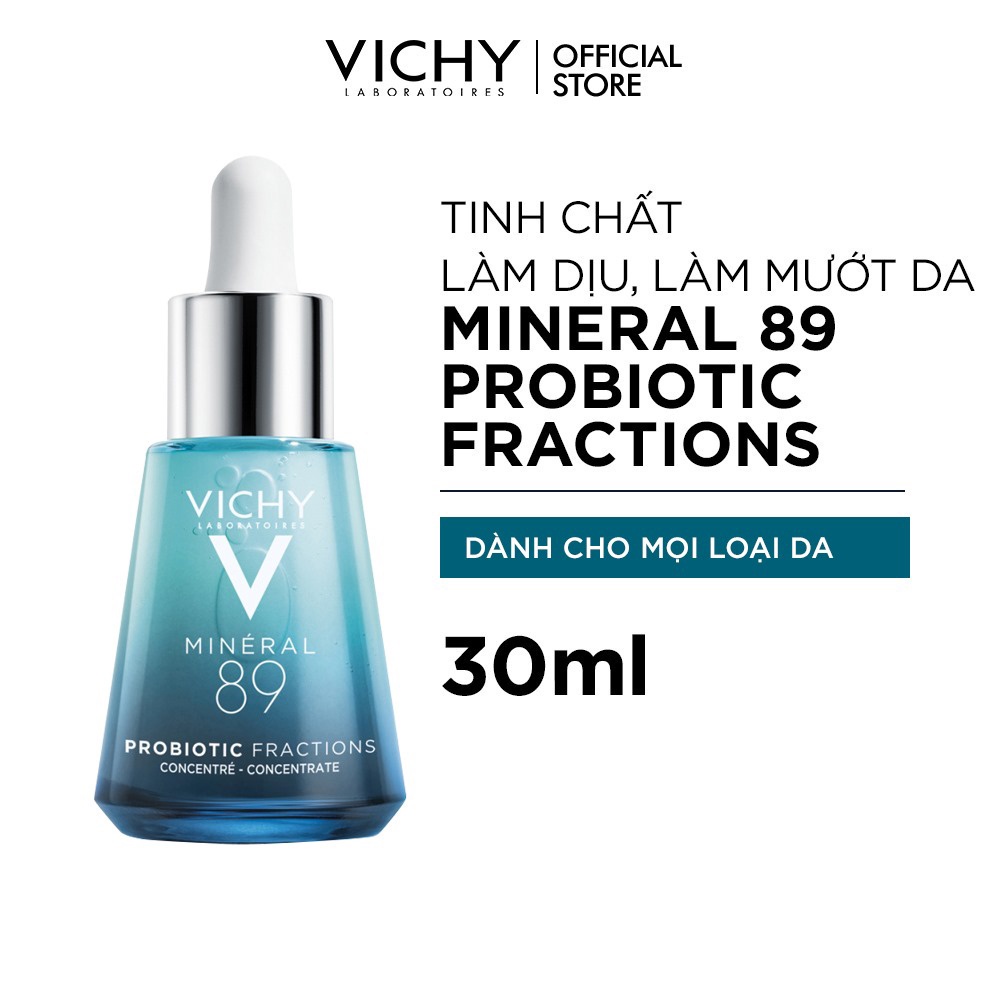 Bộ tinh chất giải cứu da tức thì&amp;ngăn ngừa lão hóa Vichy Mineral 89 Probiotic Fractions