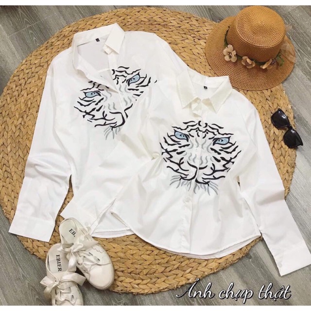 ÁO SƠMI THÊU CỌP