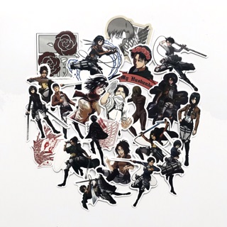 Bộ sticker dán Attack on Titan