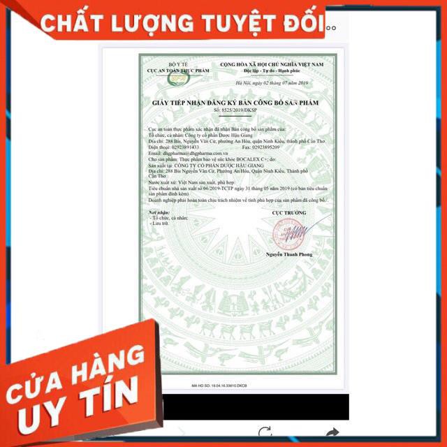 Viên sủi Bocalex multi