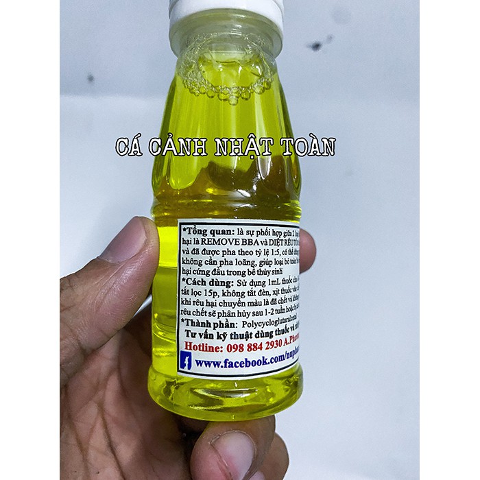 DIỆT RÊU, TẢO HẠI NUPHAR 100ML