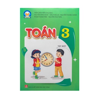 Sách - TOÁN 3 - Bình Minh (Tập 1)