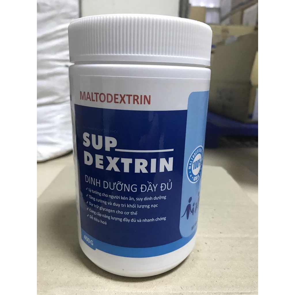BỘT ĐƯỜNG SUPDEXTRIN 400G ( DINH DƯỠNG ĐẦY ĐỦ,HỖ TRỢ TRẺ BIẾNG ĂN, NHẸ CÂN )