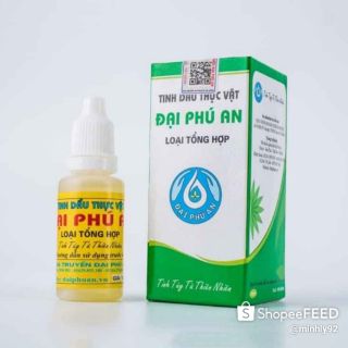 Tinh dầu thực vật Đại Phú An 15ml