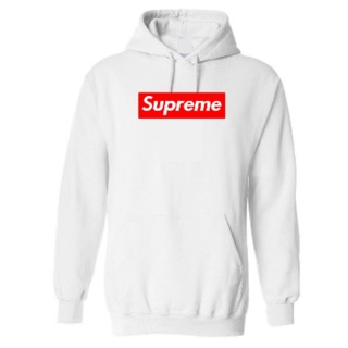 (Ảnh thật) Áo unisex Hoodie in nỉ bông nhiều màu (35-68kg). H chữ - word - suprem