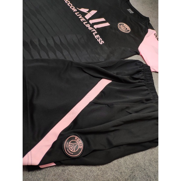 Áo bóng đá PSG đen hồng 21-22 hàng ThaiLan | BigBuy360 - bigbuy360.vn
