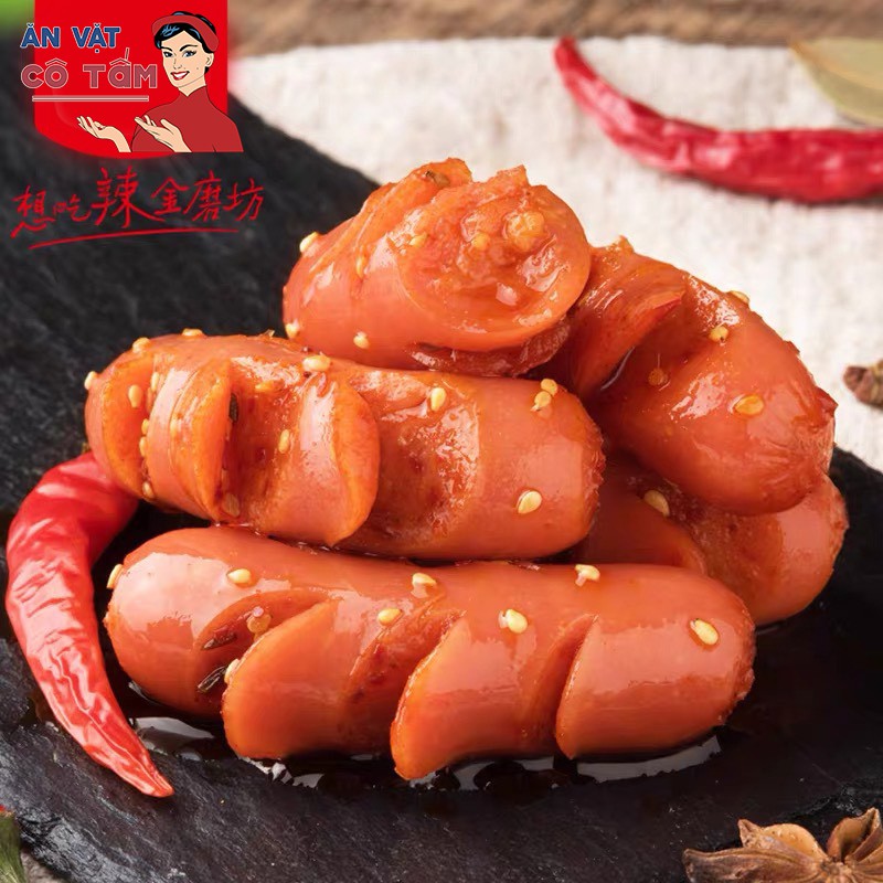 [LẺ] Xúc xích HUAHUA 2 vị hun khói và cay đồ ăn vặt ăn sáng bán lẻ thơm giòn ngon ngậy hàng nội địa chất lượng | BigBuy360 - bigbuy360.vn