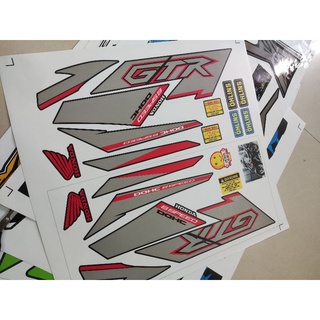 Tem Rời Winner V1 GTR Dán Xe Đen Nhám