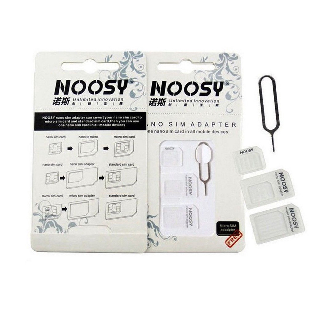 NOOSY NANO SIM ADAPTER  MICRO SIM CARD / NOSY ADAPTOR / EJECTOR