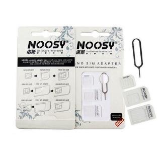 NOOSY NANO SIM ADAPTER  MICRO SIM CARD / NOSY ADAPTOR / EJECTOR