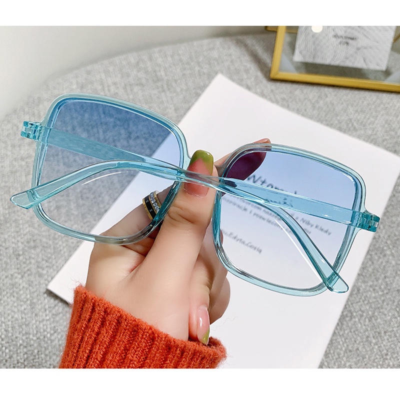 Mắt kính nam nữ thời trang form vuông chống tia UV400 phong cách cổ điển Hàn Quốc MK116