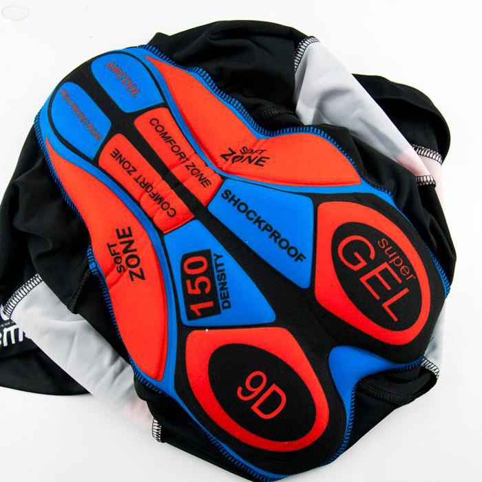 Quần Short Có Đệm Gel 9D Nhanh Khô Phong Cách Mới Cho Nam Đạp Xe Leo Núi