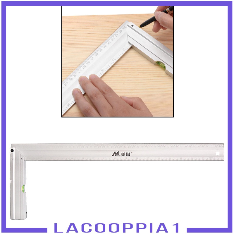 [Lacooppia1] Thước Đo Góc Vuông / Vuông Bằng Thép Không Gỉ