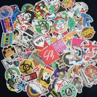 Sticker dán không thấm nước, dán mũ bảo hiểm, vật dụng...