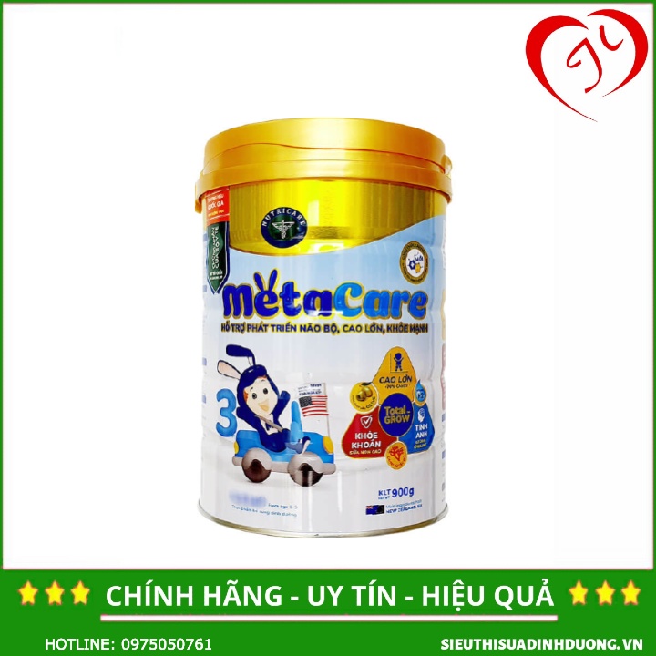 [CHÍNH HÃNG] Sữa bột Metacare số 3 900g ( Date 2023)