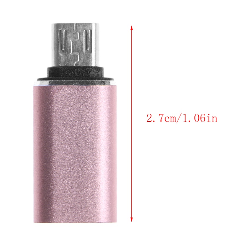 SHAS USB 3.1 Type C Female To Micro USB 2.0 Type B Male Connector Converter Adapter | BigBuy360 - bigbuy360.vn