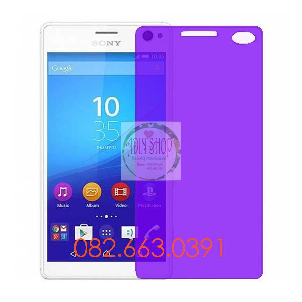 Cường Lực Sony bảo vệ mắt ánh tím Sony Z1/Z2/Z3/Z4/Z5/Z5 prenium nano dẻo