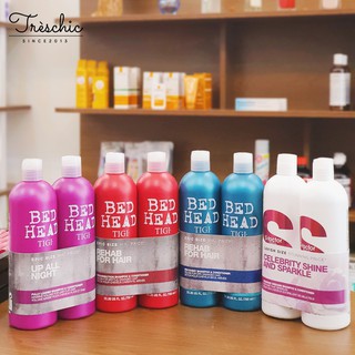Cặp Dầu Gội Xả Tigi Chính Hãng (đỏ, trắng, tím, xanh dương, xanh lá)