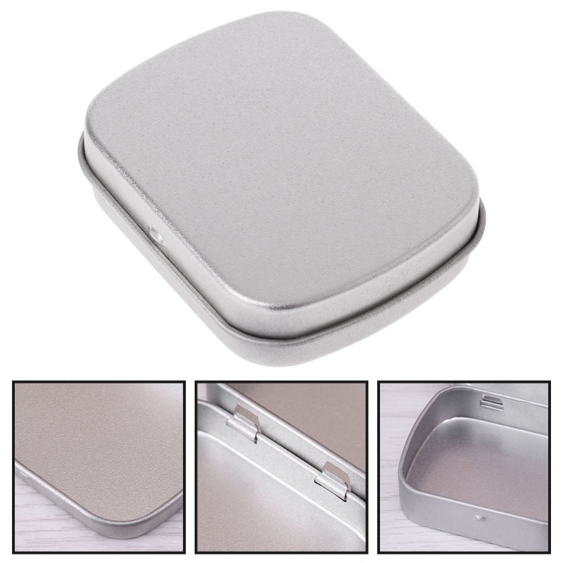 Hộp Thiếc Nắp Lật Mini Đựng Kẹo / Trang Sức