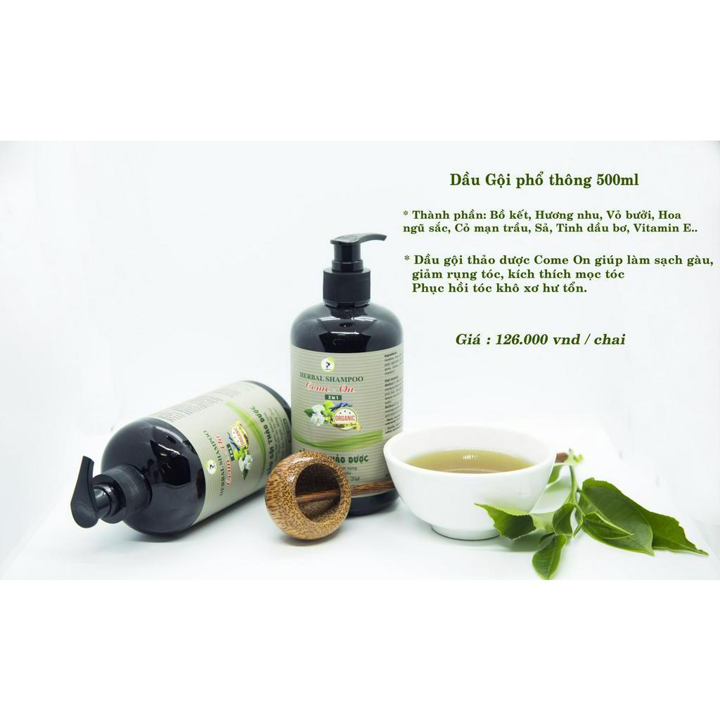 Dầu gội thảo dược Come-On 2in1