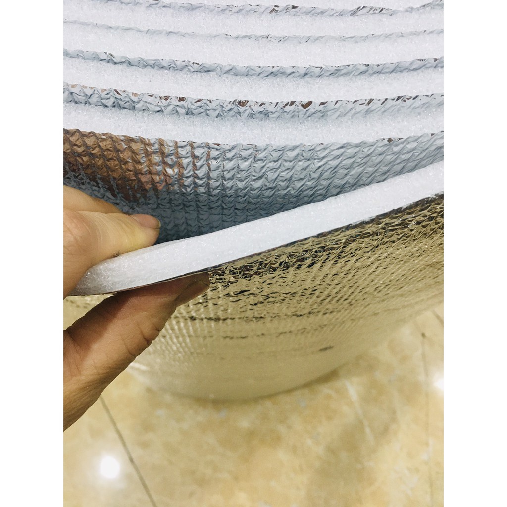 Miếng mút xốp PE cách nhiệt chống nóng mái nhà ,mái tôn