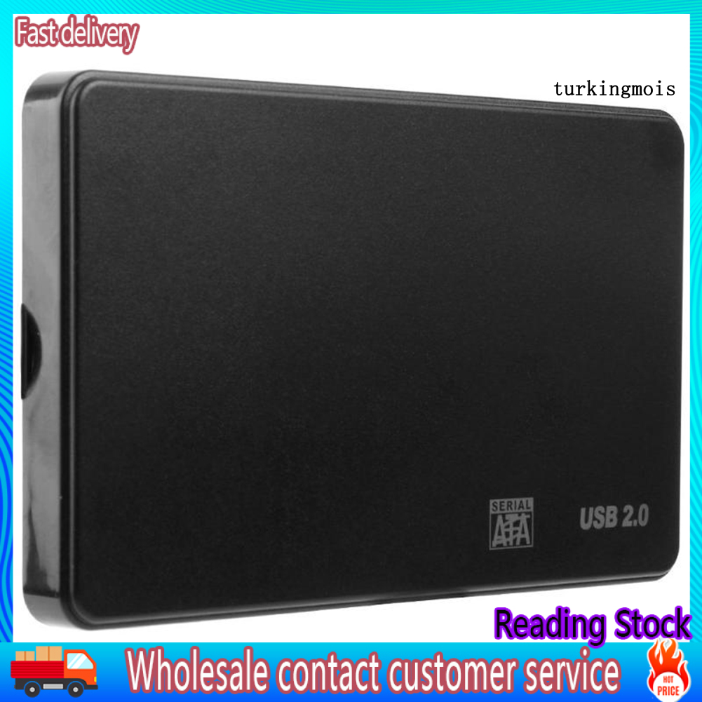 Hộp Đựng Ổ Cứng Ngoài Usb 2.0 2.5inch Sata Hdd Ssd Dành Cho Pc / Laptop