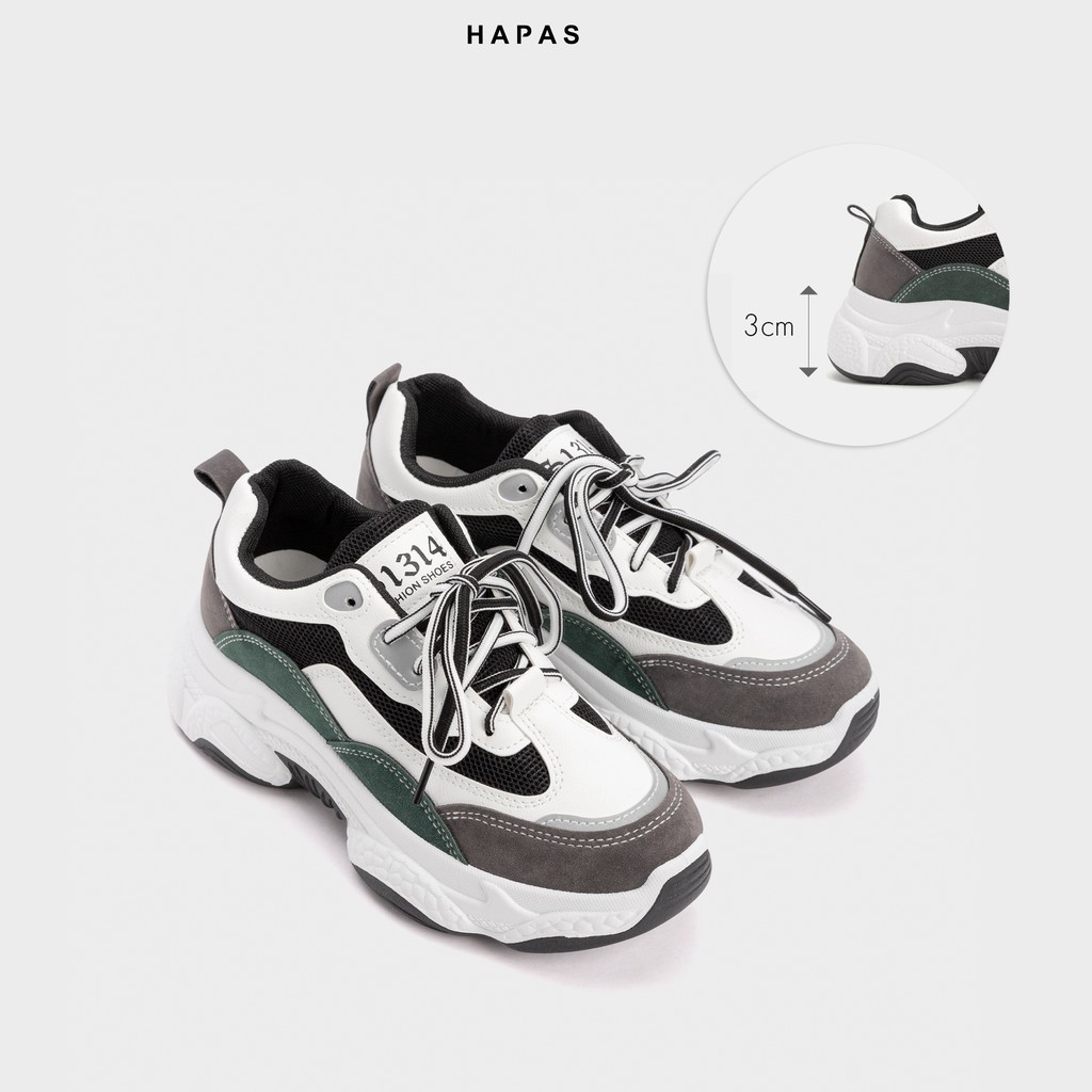 Giày Thể Thao Nữ Mix Màu 3Phân HAPAS - GSK345 | BigBuy360 - bigbuy360.vn