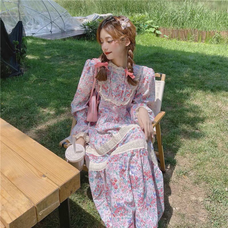 Váy Babydoll hoa nhí