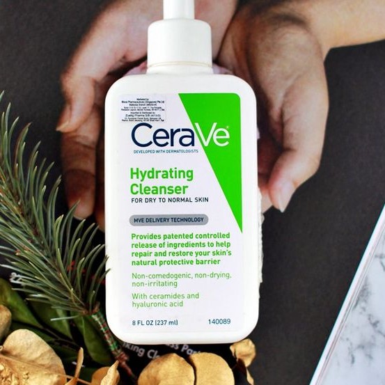 SỮA RỬA MẶT CERAVE da dầu Foaming Facial Cleanser/Hydrating Cleanser - sữa rửa mặt Cerave  355 473m