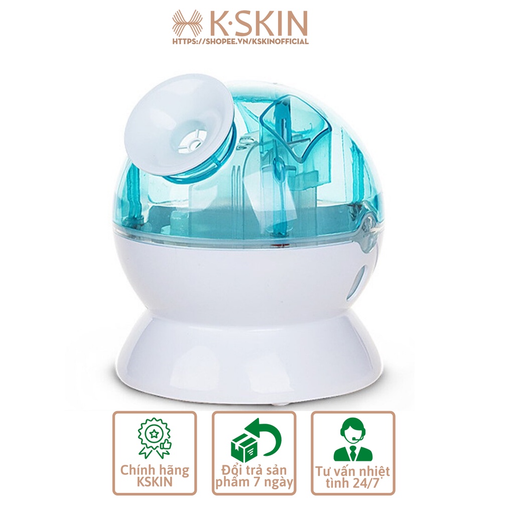 Máy xông hơi mặt lạnh ION KSKIN KD23316. Phun sương nano, nâng cơ, tự động tắt nguồn, phun sương hơi lạnh