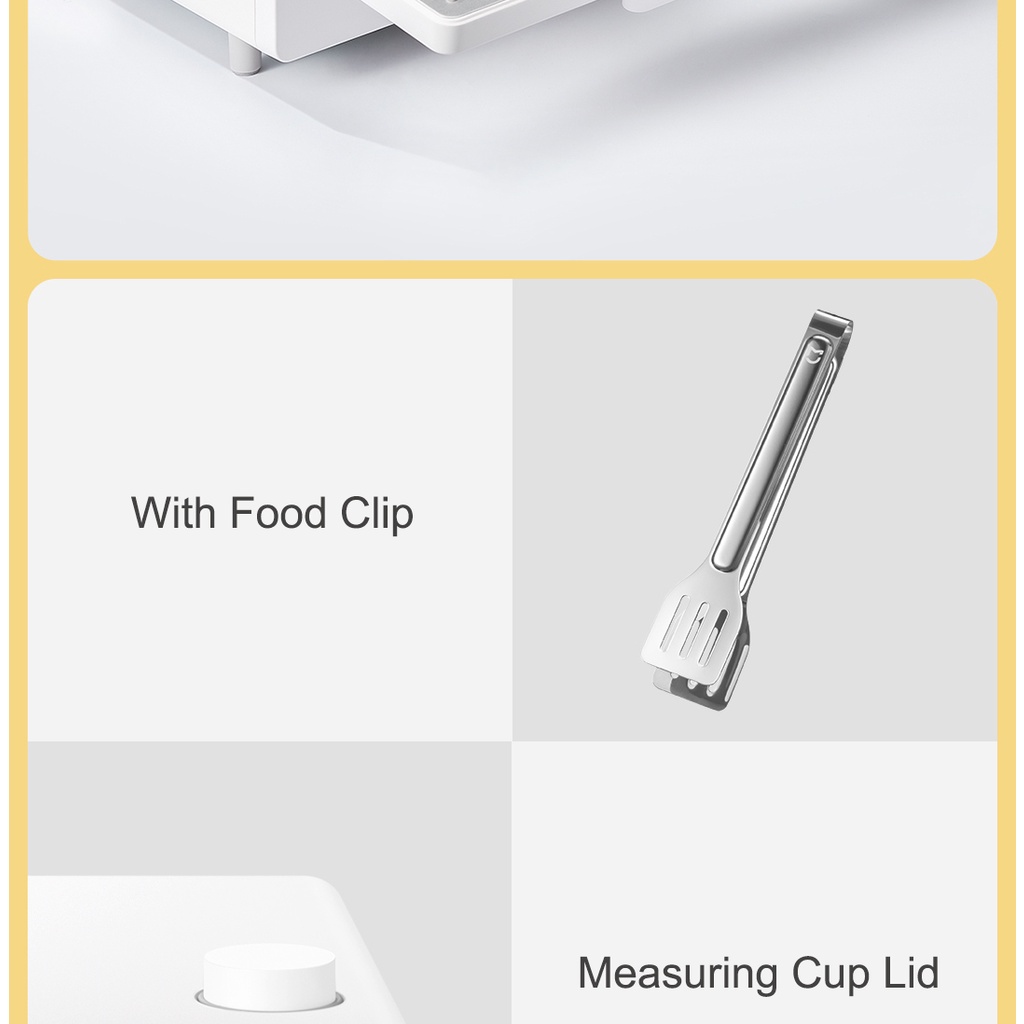 Lò Nướng Thông Minh Xiaomi 12L Nướng bằng hơi nước vô cùng hiện đại