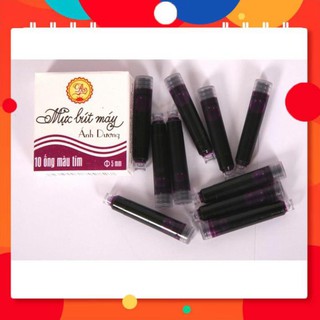 Mực ống màu tím - mực bút máy ánh dương