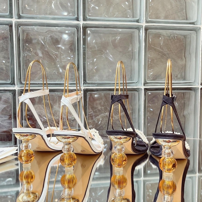 SANDAL DÂY NGO.C GÓT KIỂU CAO 7P