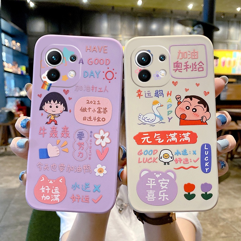 Camera Protection Anti Fall Soft TPU Ốp điện thoại cho Xiaomi Poco F3 Redmi K40 K40 Pro Mi 11 Lite 5G NE Mi 10T Pro Mi 10T Redmi K40 Gaming Redmi 9T Redmi Note 8 8 Pro Mi 9T Pro Side Pattern Fashion Cases Covers
