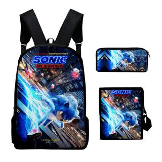Balo Đi Học Hình Nhím Sonic 3d Độc Đáo