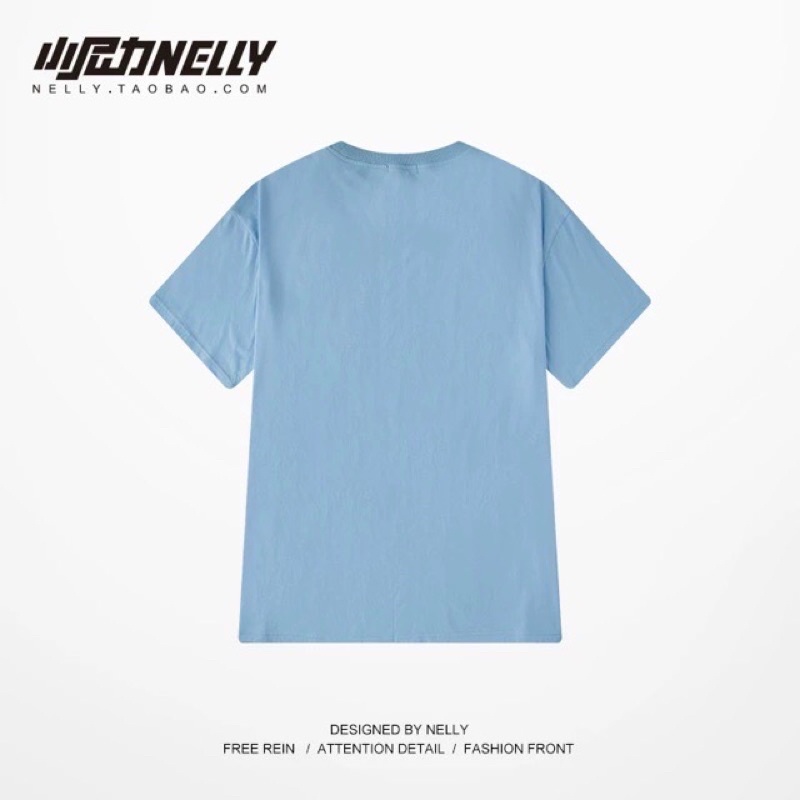 Áo phông xanh Nelly Heybig săn sale  Same Forts