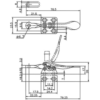 Kẹp định vị GH 201A