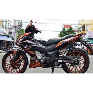Tem trùm Winner 150 Cam Đen 150 V1, độ team dán phủ decal xe máy giá rẻ đẹp