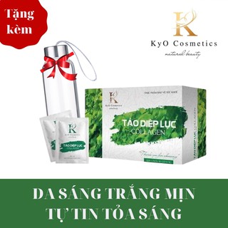 [Tặng kèm bình nước thuỷ tinh ] 💝 TẢO DIỆP LỤC COLLAGEN [ Cam kết hàng chính hãng]