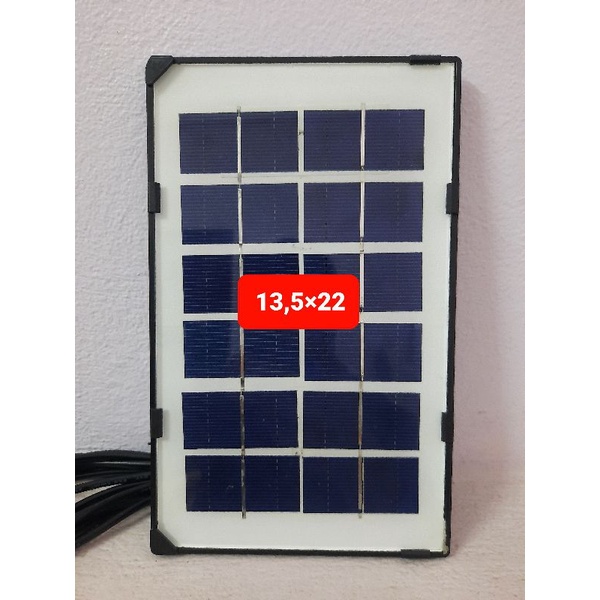 Tấm pin năng lượng mặt trời poly 6v 3w,12w,18w,28w,35w dây dài 5m