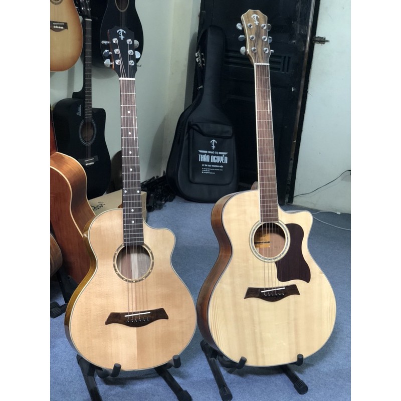 Đàn Guitar mini gỗ Koa, Đàn guitar 2/4, 3/4 cỡ nhỏ, đàn guitar trẻ em
