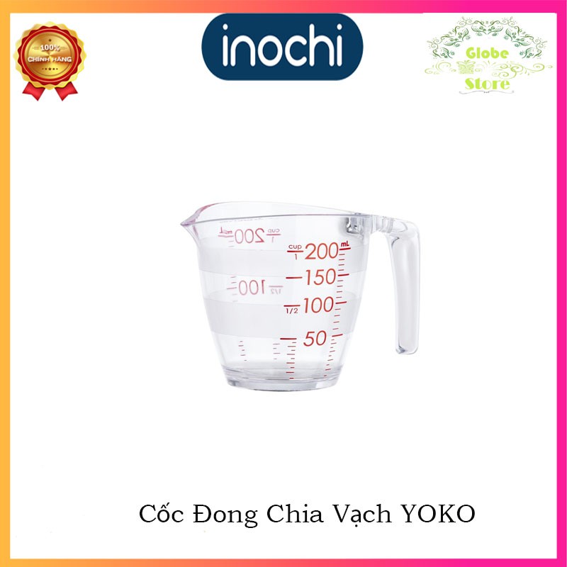 Cốc Chia Vạch, Chia Sữa, Đong Nước, Siro Cho Bé 500ml YOKO