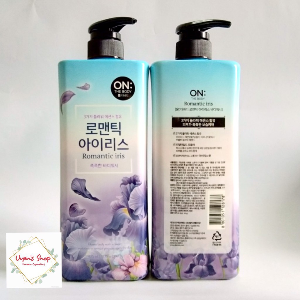 SỮA TẮM TRẮNG DA THE ON Body Perfume Sweet Love Body Wash 900ml CHUẨN HÀN QUỐC