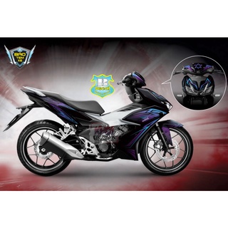 Tem rời dán xe winner X dán xe đen